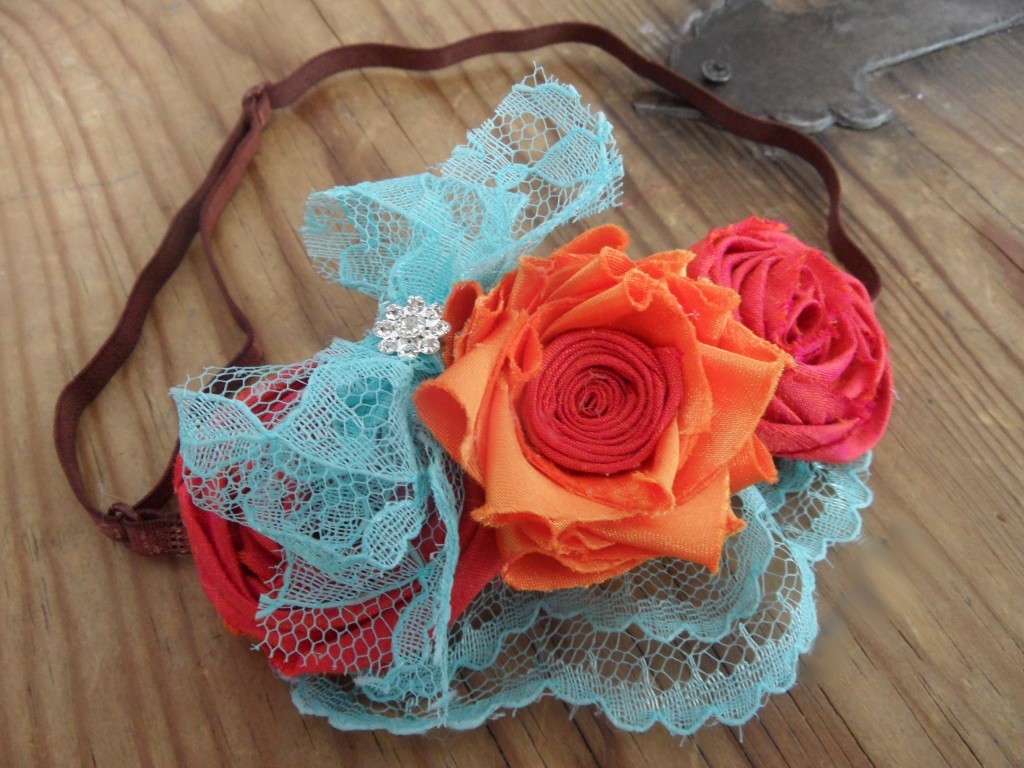 Fabric Flower and Headband Patterns