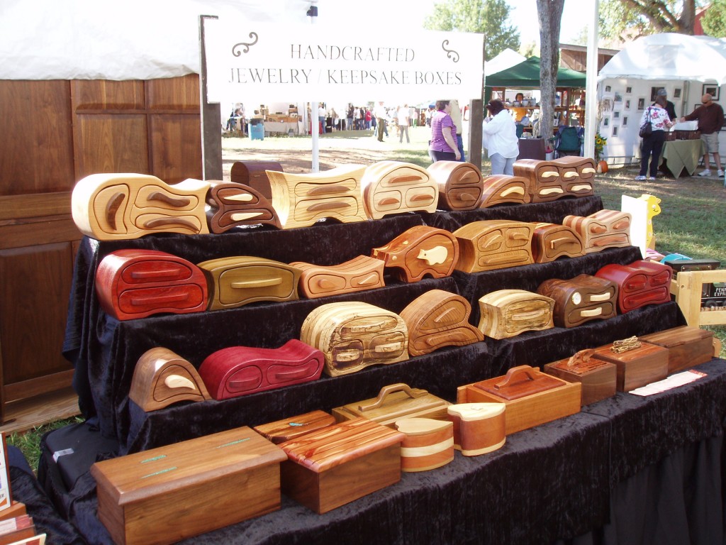 Wood Jewelry and Keepsake Boxes Handmade Jewlery Bags 